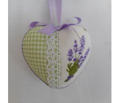 Srdiečko levandula