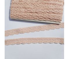 Čipka marhulová 2,50 cm