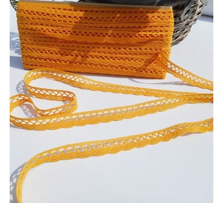 Čipka žltá 1,50 cm