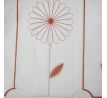Záclona s kvetom  výška-60cm